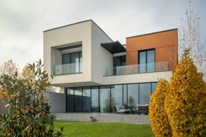 Smart-Home nZEB spectaculoasa Bucuresti Sector 1 cu deschidere lac -teren 2000mp - imagine 14