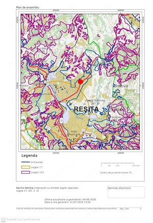 Teren de vânzare - Calea Caransebeșului ,km 4 -Resita  - imagine 2