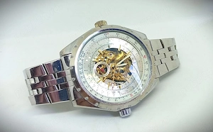 Ceas automatic JARAGAR Classic, mecanism skeleton, stare bună