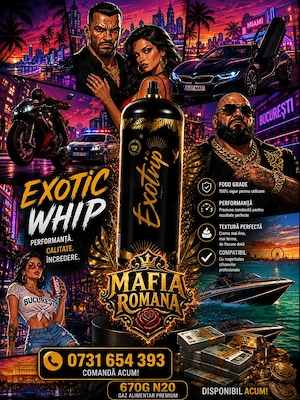  Butelii Exotic Whip Livrari non stop 