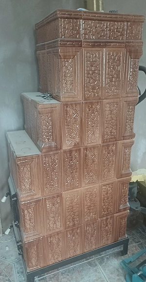 soba teracotă 