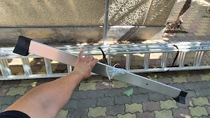 Scara multifunctionala cu 3 segmente 3 x 15 trepte | 10,9 m | Aluminiu