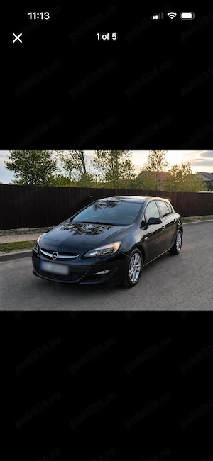 Opel Astra J 2014