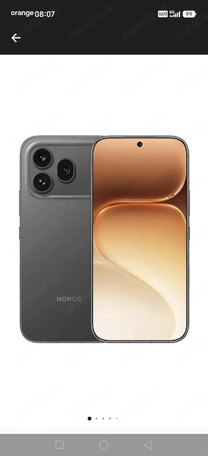 Honor 600 pro,12 GB RAM,512 GB,5G Black,cu căști honor choice earbuds clip 2 pro black