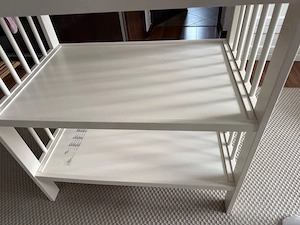 Masa de înfășat Ikea. Lemn masiv