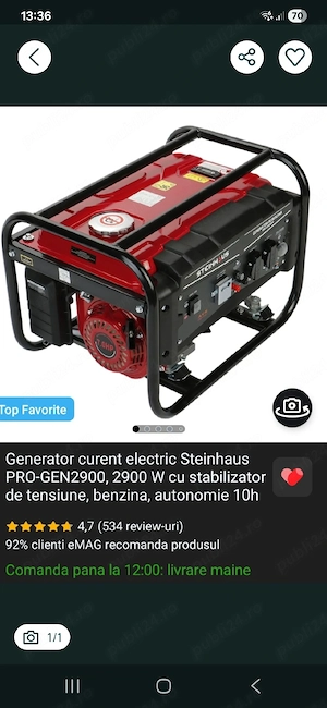 Generator Steinhaus 2900 w