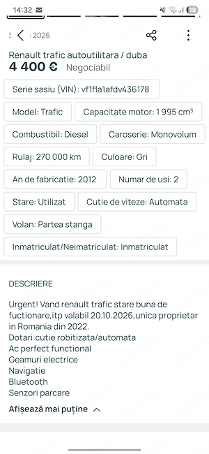 Renault trafic - imagine 8