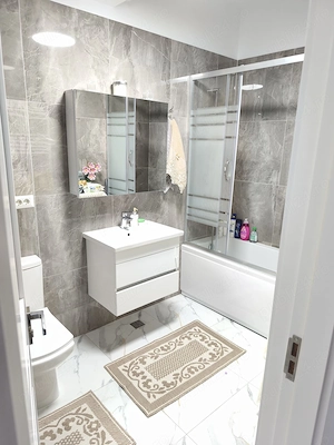 Apartament 2 camere+gradina+parcare+mobilat  - imagine 3