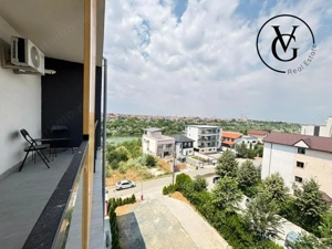 Studio mobilat modern - vedere catre lac - Complex Sea Breeze - imagine 11