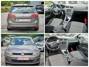   Volkswagen Golf 7 - 2016 - Euro 6 - FARA ADBLUE - 110cp - Navigatie - Jante - Parcare automata - imagine 8