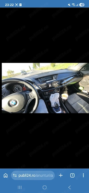 Vând BMW X1 2013 Dizel Automat Bi turbo 160 cw 218 cp 6 500 EUR negociabil - imagine 2