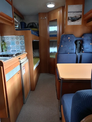 Autorulotă Fiat Ducato Mobilvetta 2002 | 6 Locuri | 85.000 km | Complet Autonomă (Off-Grid) - imagine 5