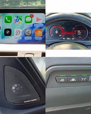 BMW 318D Automat   3 Butoane   Bord Digital   Harman Kardon   Carplay - imagine 16