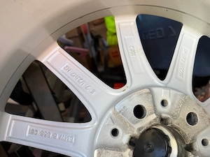 jante bmw cu anvelope 225/55/R17 5x112 - imagine 2