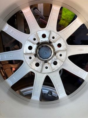 jante bmw cu anvelope 225/55/R17 5x112 - imagine 4