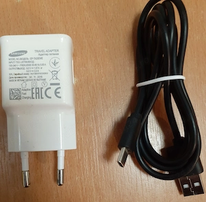 Încărcător  Fast Charger SAMSUNG și Cablu USB Type C, pentru telefon