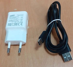 Încărcător  Fast Charger SAMSUNG și Cablu USB Type C, pentru telefon