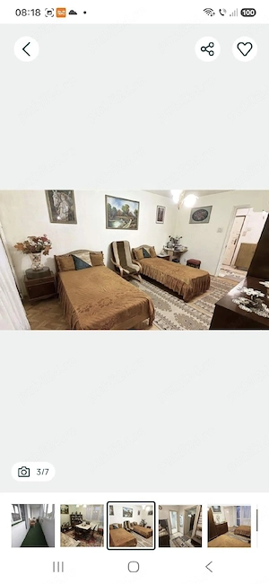 Vand apartament 2 camere, confort 1, etaj 4din 10 Damb - imagine 5