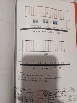 Vând teren în Davidești Argeș proiect +temelie+gard nou făcut în fața ! - imagine 3