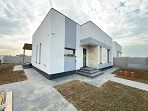 Casa Parter 3 camere+2 bai  Incalzire pardoseala Teren 371mp - imagine 2