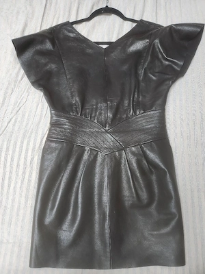 Rochie mini piele naturala Orastie, mas.S