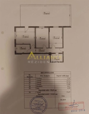 Apartament 3 camere de vanzare - imagine 12