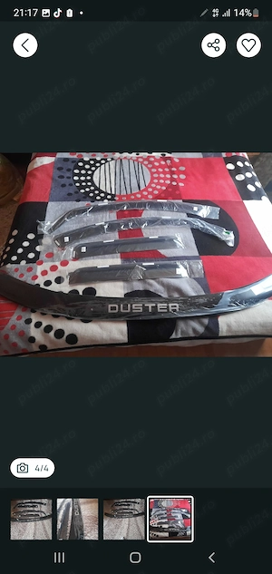 Deflector capotă Duster