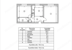 Apartament 2 camere decomandat, Nerva Traian - imagine 2