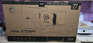 Monitor Gaming Rapid VA LED MSI MAG 27" 27C6PF, Full HD 1920 x 1080, HDMI, DisplayPort, Ecran curbat