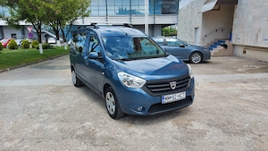 Vand Dacia Dokker 1.6i Laureate, 5 locuri, 2014, 37600 km, stare exceptionala - imagine 7