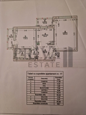 Apartament decomandat 2 camere, 57 m, etaj 4, Soarelui - imagine 8
