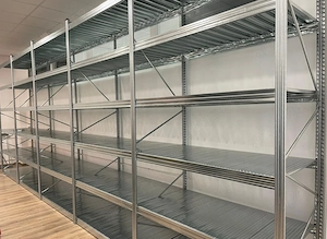Rafturi metalice depozitare ușoară 
