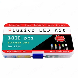Set LED-uri 1000 bucati sigilata