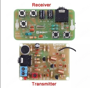 Kit set FM transmitter receiver