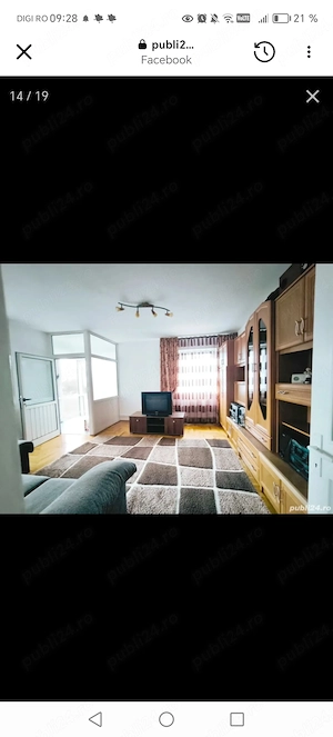 Proprietar   Închiriez apartament 3 camere DECOMANDATE, 78mp - imagine 4