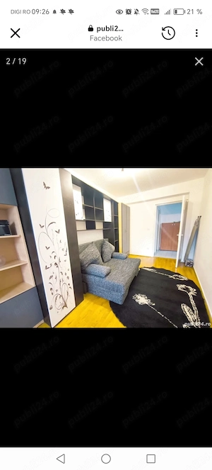 Proprietar   Închiriez apartament 3 camere DECOMANDATE, 78mp - imagine 7