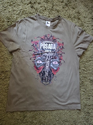 Tricou Posada Rock Festival 2024 - kaki, marimea L 