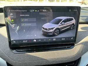 Vand Skoda Enyaq iV 80 Advanced | Garanție iunie 2027 | Infoliată integral PPF Hexis | Unic propriet - imagine 7