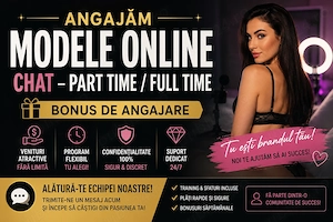ANGAJAM modele ONLINE fara experienta Full sau Part time