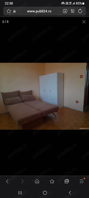 Canapea de vanzare la 350 lei si apartament cu 2 camere