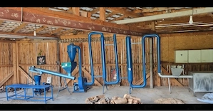 Linie completă producție peleți 250 kg oră   Utilaje în stare excelentă