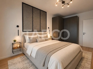 Apartament 2 camere parter 54 mp utili balcon loc de parcare Cristian - imagine 5