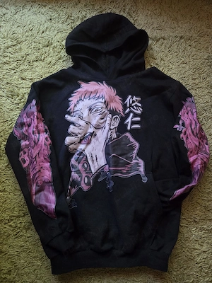 Jujutsu Kaisen Hanorac unisex cu glugă, marimea S