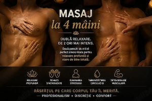 Masaj erotic la 4 maini