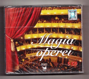 set box 5 magia operei cd reader s digest nou original sigilat in tipla cu timbru original