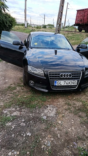 Audi A5 Coupe 2.7 TDI Automată 2011   Negru   200.000 km   - imagine 7