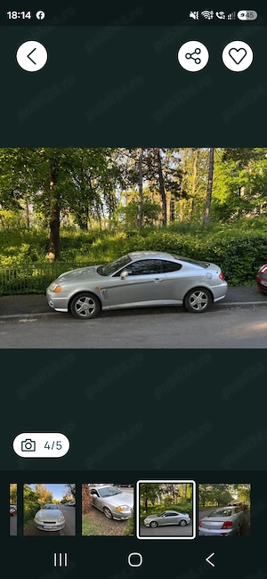 Dezmembrez Hyundai coupe 1.6