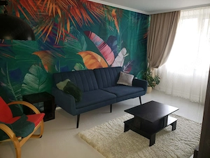 Galați, Apartament 2 camere, renovat, mobilat și utilat, parter demisol , zona centru port faleză  - imagine 10