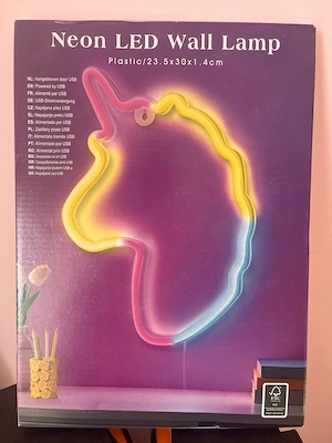 Lampa led unicorn 