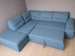 Colțar extensibil cu ladă de depozitare